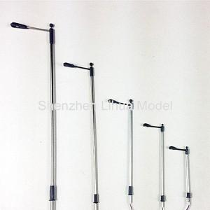 metal street lamppost-metal street light,1:100metal light,architectural model