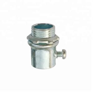 Wholesale Oiltight 3 4 EMT Fittings , Rigid Galvanized Steel Conduit Fittings Waterproof from china suppliers