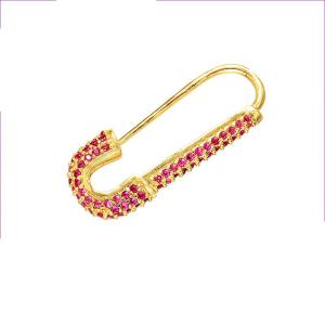 Wholesale U Shaped Rhinestone Hoop Earrings Earrings Stud Paper Clip OEM ODM from china suppliers