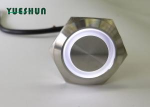 Wholesale Waterproof Illuminated Momentary Push Button Switch 22mm Oxidation Resistant from china suppliers