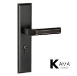 58mm Mortise Door Lock Handle For Bedroom Door Zinc Alloy Material