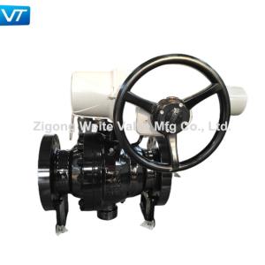 Wholesale Class 600 Gear Operated Ball Valve 10'' WCB Carbon Steel Ball Valve from china suppliers