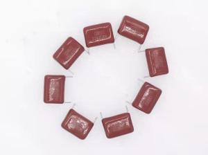 Wholesale Durable Fireproof Plastic Film Capacitor , 0.22uF Metallized Polypropylene Capacitors from china suppliers
