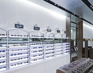 Wholesale 3mm MDF Optical Shop Display Cabinets Monomer Design from china suppliers