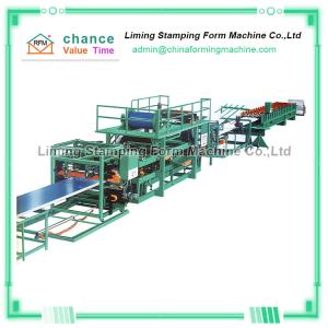 Wholesale 5m/min Sandwich Panel Production Line Easy Operate from china suppliers