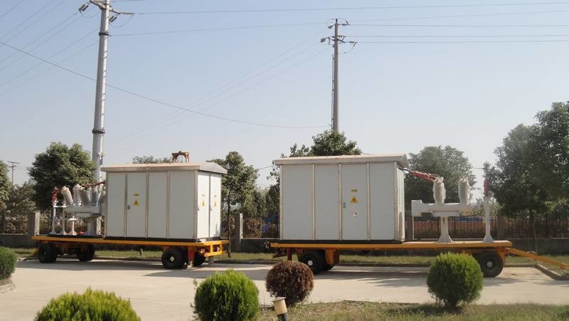 ABB Insulation Oil Dehydration Machine For Transformer Substation , Weather Proof Cover And Trailer
