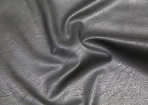 Wholesale 0.65 Mm Black PU Synthetic Leather Abrasion Resistant For Shoe Surface from china suppliers