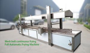 Wholesale 500KG/H Industrial Frying Machine LNG Chicken French Fries Machine from china suppliers