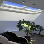 8000 Lumen Brightness CRI RA 95 Fake Window Light Panel For Restaurant Lighting