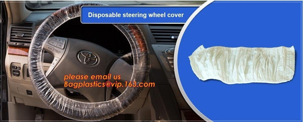 Quality Universal Size Non Woven Steering Wheel Cover， car steering wheel cover, non woven steering wheel cover， Dustpro