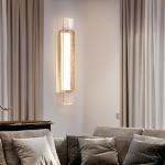 Nordic Luxury crystal wall lamp living room bedroom bedside restaurant corridor