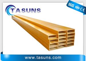 Wholesale Safety Yellow Fiberglass Tube Pultrusion Rectangular Tube from china suppliers