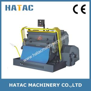 Wholesale Economic Die Cutting and Creasing Machine,Leather Embossing Machinery,Wood Plate Embossing Machine from china suppliers