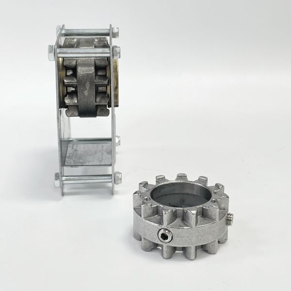 Automatic Greenhouse Vent Opener Kit - Galvanized Steel Gear Rack Drive System