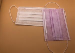 Wholesale Hospital Disposable Earloop Face Mask / Disposable Mouth Mask Skin Friendly from china suppliers