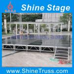 aluminum assemble stage movable stage smart stage