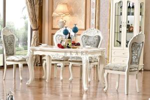Wholesale Hot Sale Luxury Antique Style Square Dining Table from china suppliers