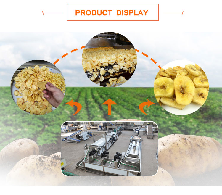 Potato Chips French Fries Electric Heating Dryer Machine with Output and Easy Cleaning