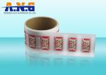 Barcode Passive Hf Rfid Tags Anti - Counterfeiting For Food / Medicine Tracking
