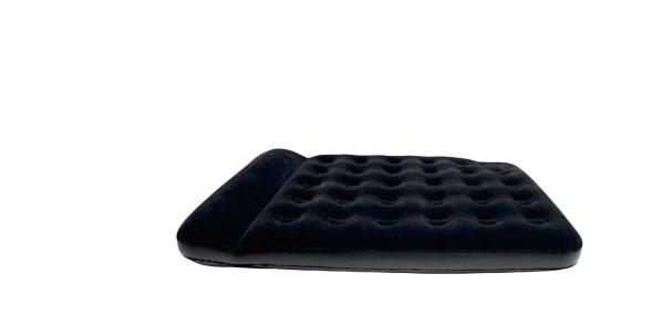 Leisure Deluxe Black Inflatable Camping Mattress Outdoor / Indoor Portable Air