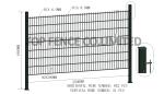 3D wire mesh fence panels