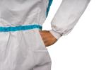 PP PE 50g 185cm Flame Retardant Disposable Coveralls