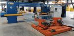 Hydraulic Locomotive Wheelset Press 350 Tons Double Head Cylinders