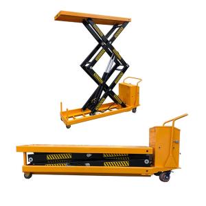 Wholesale Max Height 1300mm Mobile Hydraulic Lift Table 4 Ton from china suppliers