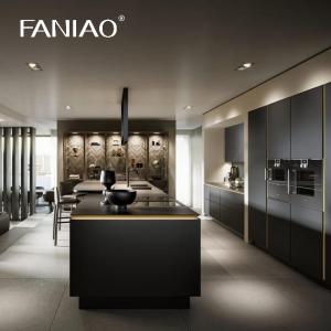 Wholesale Wholesale Custom Kitchen Cabinet Melamine Luxury Villa Kitchen Cabinet from china suppliers