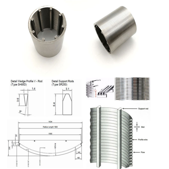 20 Micron Od 19mm Duplex Johnson Screen Filter