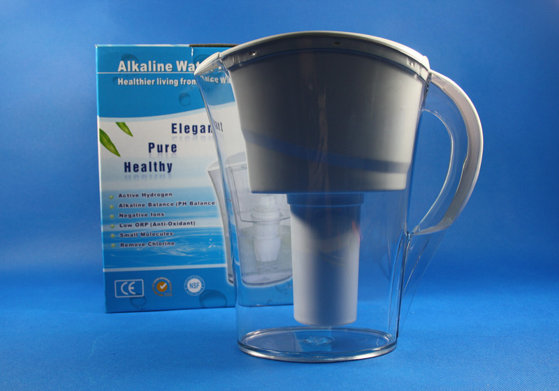 2.0L / 3.0L Alkaline Water Filter Pitcher For Chlorine Removal