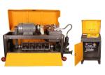 Hydraulic Reinforced Rebar Straightening Machine , Auto Multi Wheel Steel Bar