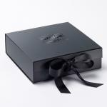 Printable Glossy Magnetic Gift Boxes Magnetic Ribbon Gift Box Customized