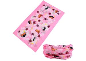 Wholesale Pink Cute Design Kids Headwear Microfiber Polyester 25*50 CM from china suppliers