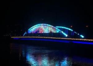 Wholesale DC36V 2R2G2B Transparent Advertising Led Display 7200CD/Sqm Glass from china suppliers