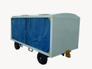 Wholesale Heavy Duty Airport Baggage Cart Channel Steel Frame For Wrap / Bulk Cargo from china suppliers