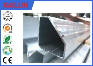 Wholesale Hollow Tube 5050 Aluminium Frame Profile With Silver Anodizing Surface Treatment from china suppliers