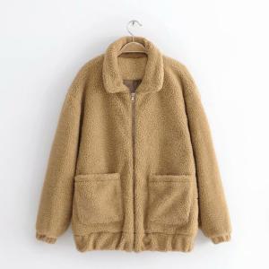 Wholesale Fashion lamb wool warm coat /Cashmere outer wear/customized lana overcoat from china suppliers