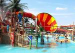 Super Whirlwind Water Slide Aqua Fiberglass Theme Park Equipment