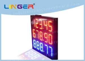 Wholesale Professional Digital Price Sign Gas Station , Gas Led Display Board Price from china suppliers