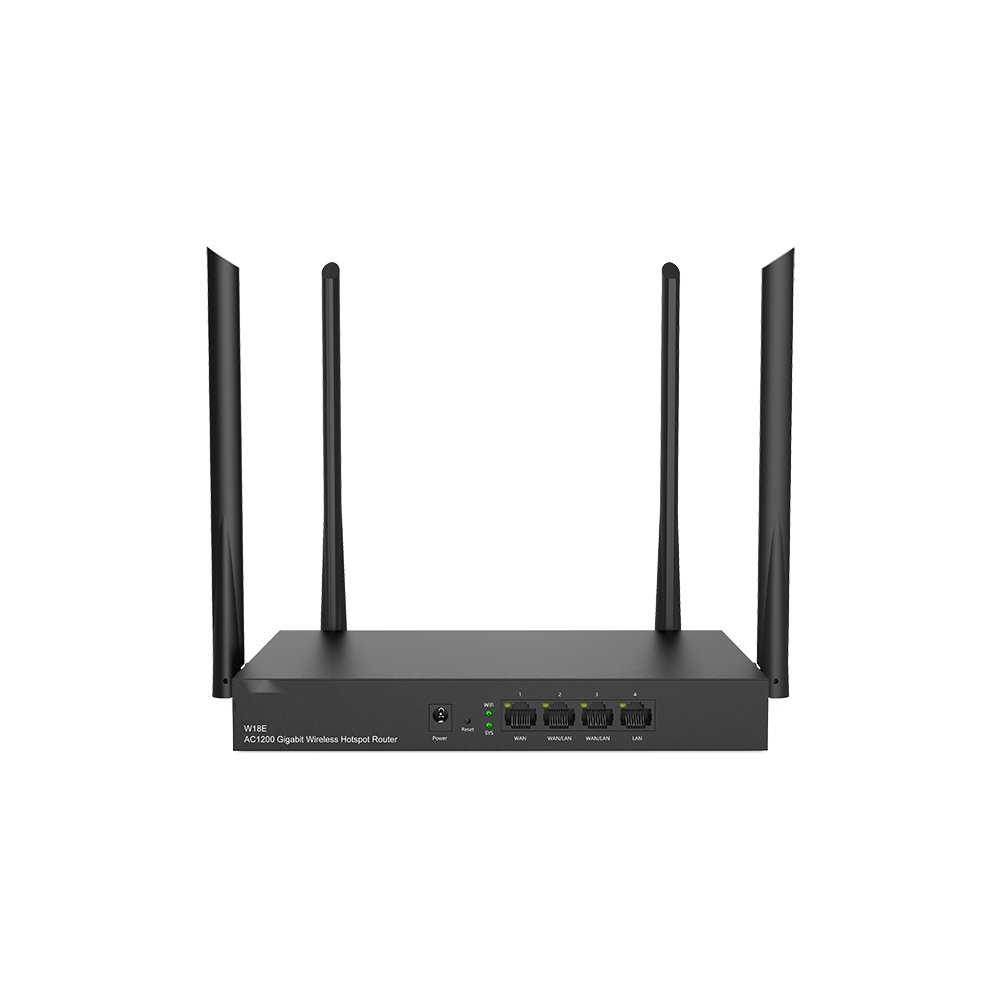 W18E Dual-band Gigabit Enterprise Wireless Router Gigabit Port 2.4g Wi-Fi Transmission Rate of 300 Mbps and Customizable