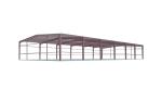Warehouse Prefabricated Steel Sheds Q355B Commercial Steel Metal Buildings