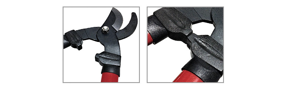 Hand Held Garden Tools Pruning Shears With Precision Ground Stainless Steel Blades