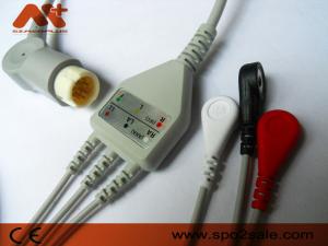 Wholesale Philips Compatible 3 Lead Snap One Piece ECG Patient Cable - M1972A from china suppliers