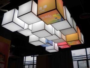 Wholesale Advertising Stretch Ceiling Film Shopping Mall Decoration 3D Effect from china suppliers