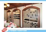 Little Cubicle Wood Display Cases MDF For Wine , Retail Wood Showcases