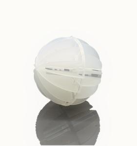 Wholesale Custom Hollow Plastic Balls Tower Packing PP Tri - Pack Ball 100MM Heat Resistant from china suppliers