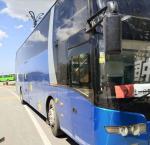 Diesel Fuel Used Passenger Bus , YUTONG 57 Seats Second Hand Buses And Coaches