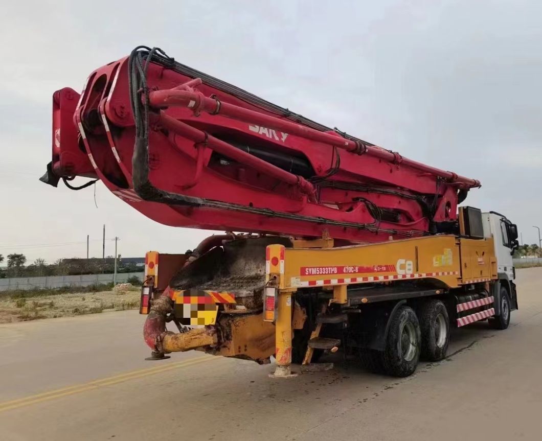 2019 SA Ny 47m Machine Equipment Concrete Boom Pump Concrete Pump Truck Concrete Batching Plant Mercedes Benz Chassis