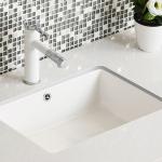 No Dots Undermount Ada Bathroom Sink Ceramic Decorative Wash Basin